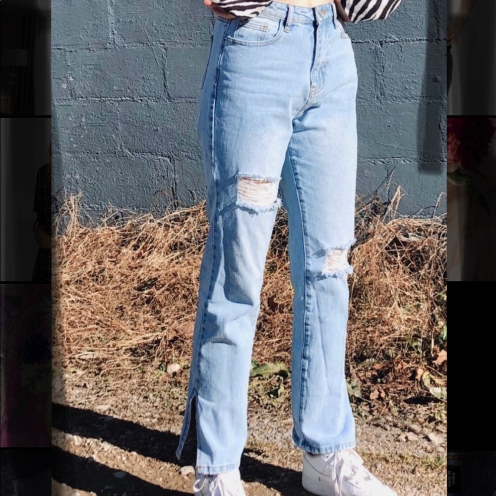 Split him jeans